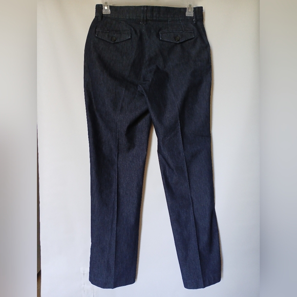 Lee Sinfully Soft Womens Jeans Size M-12 Color Blue Dark Wash - Picture 2 of 13